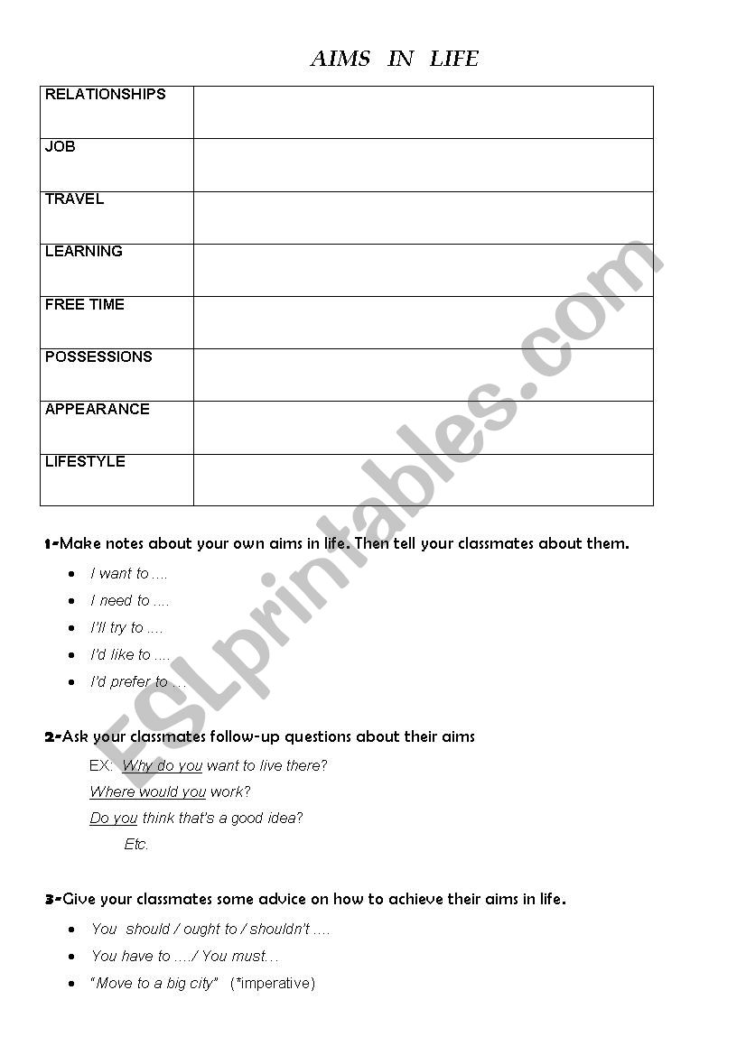 aims-in-life-esl-worksheet-by-anxeles