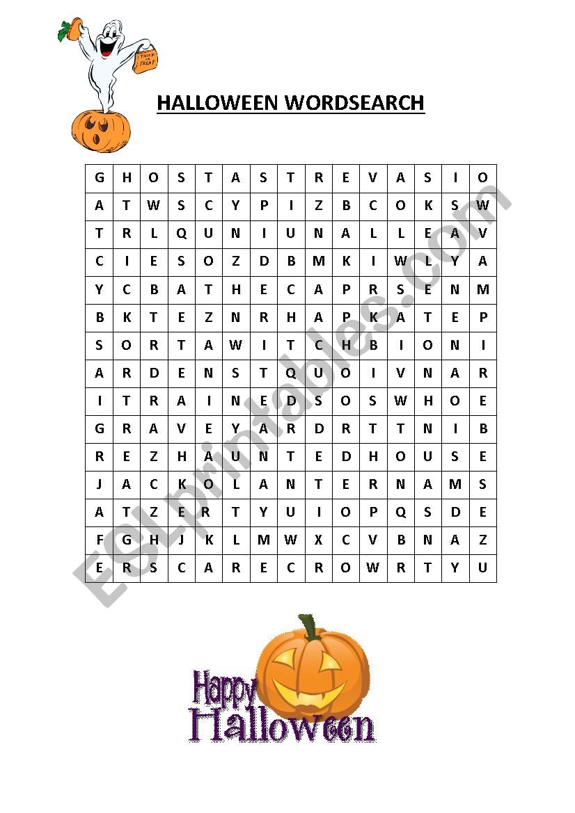 HALLOWEEN 2 worksheet