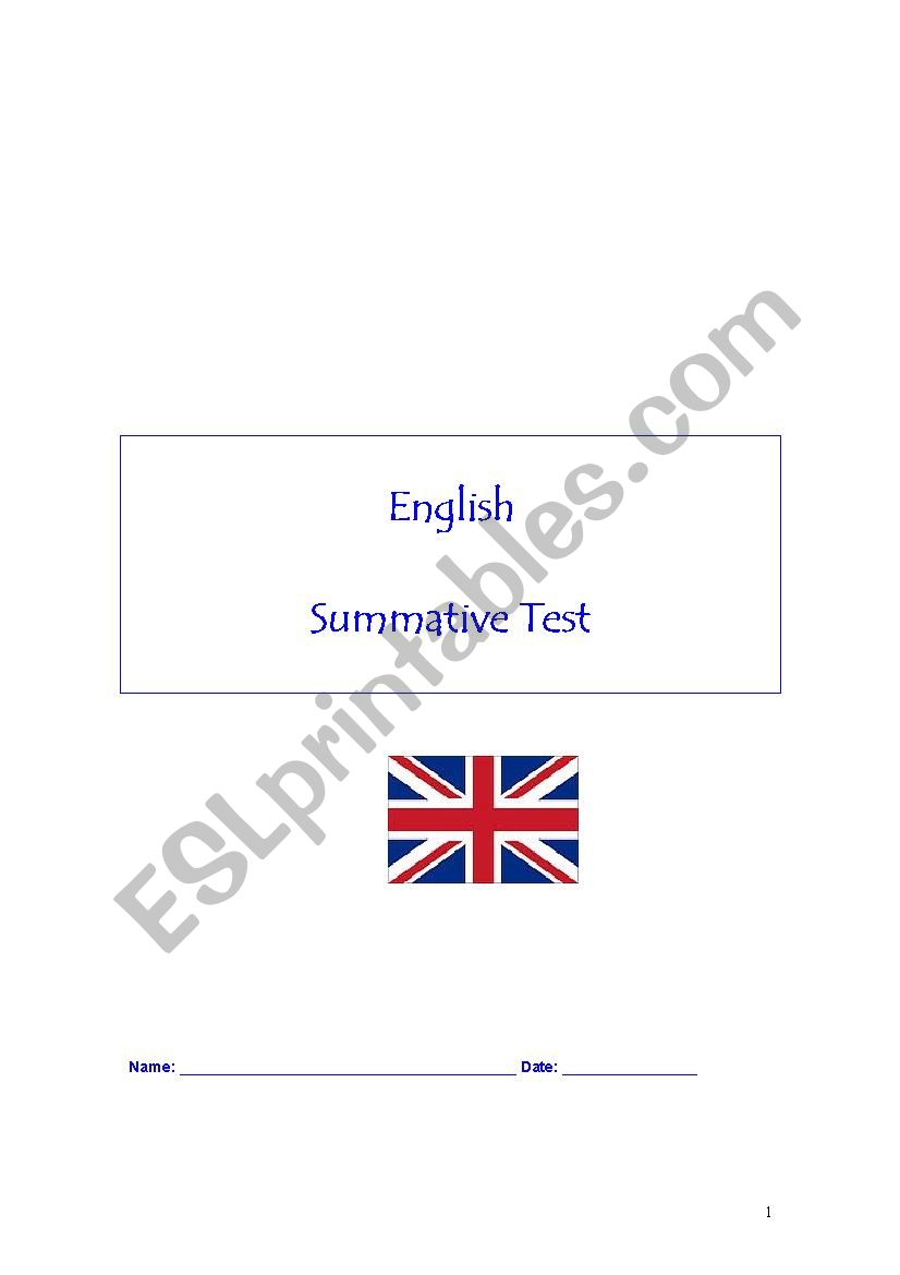 English test - Technology and family