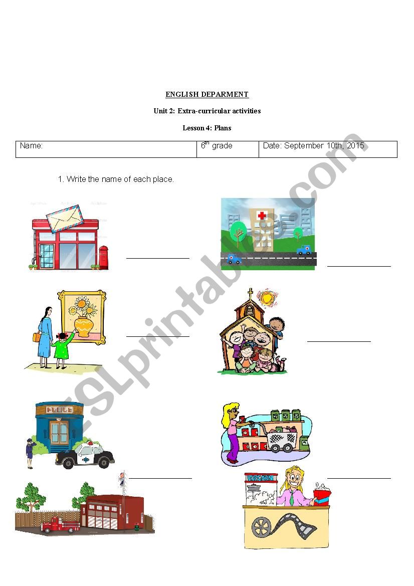 preposition of places at downtown evaluation