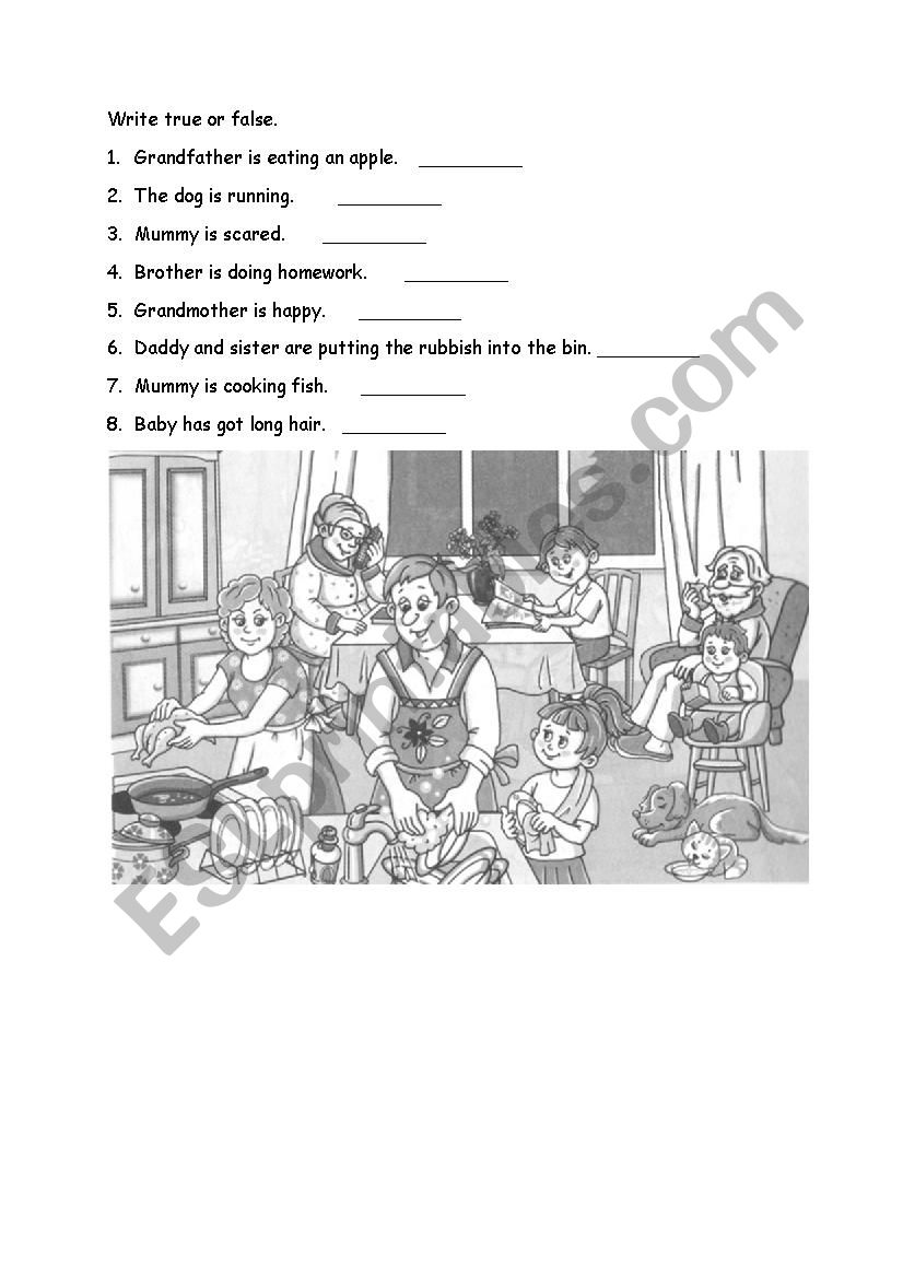 true false worksheet