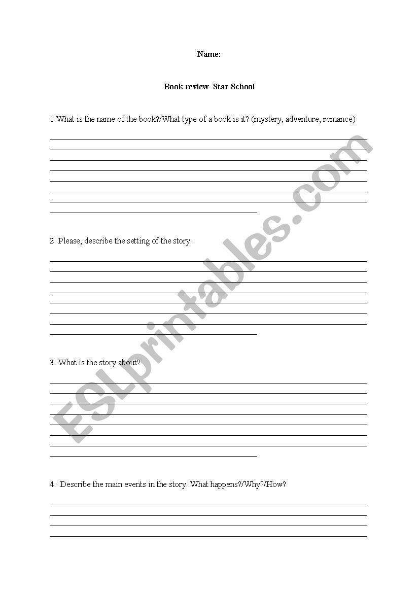 After reading questions - ESL worksheet by emah