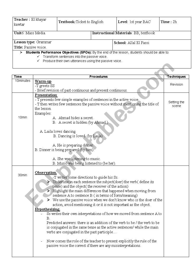 lesson-plan-passive-voice-esl-worksheet-by-kawtara