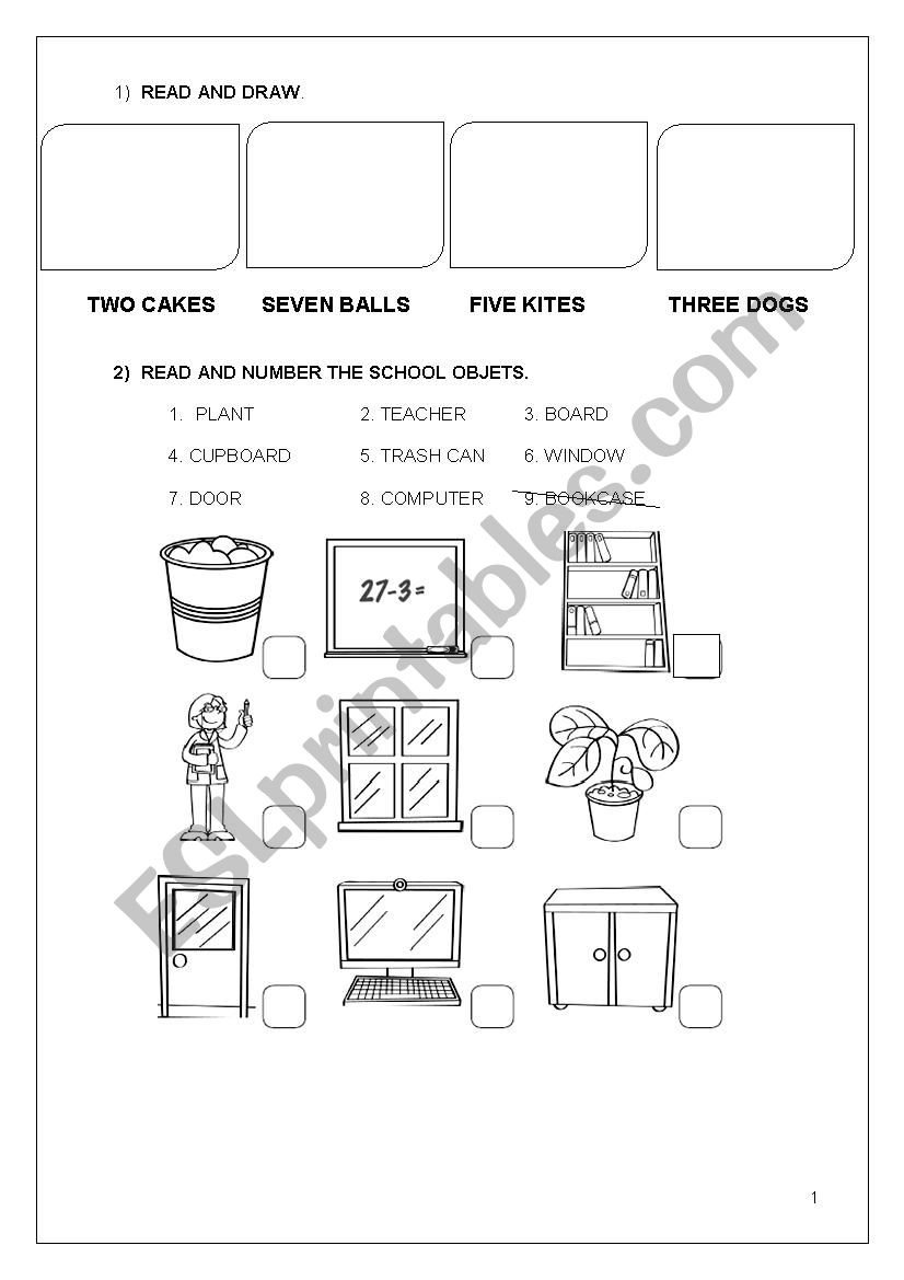 2nd grade review - ESL worksheet by prof ro