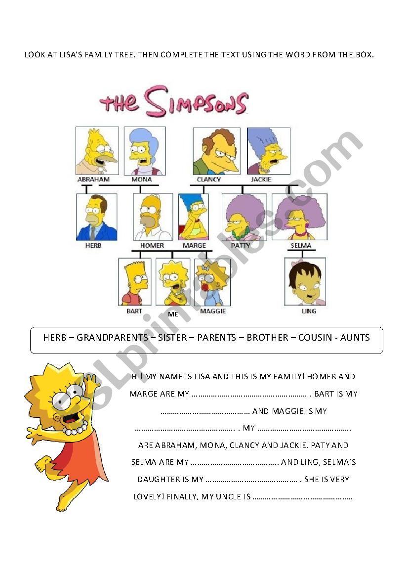 Look At Lisa Family Tree