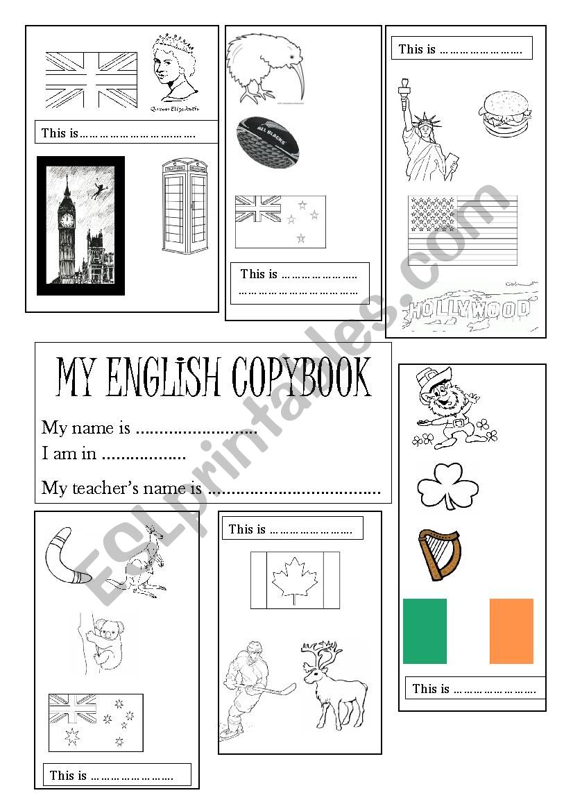 Front page worksheet