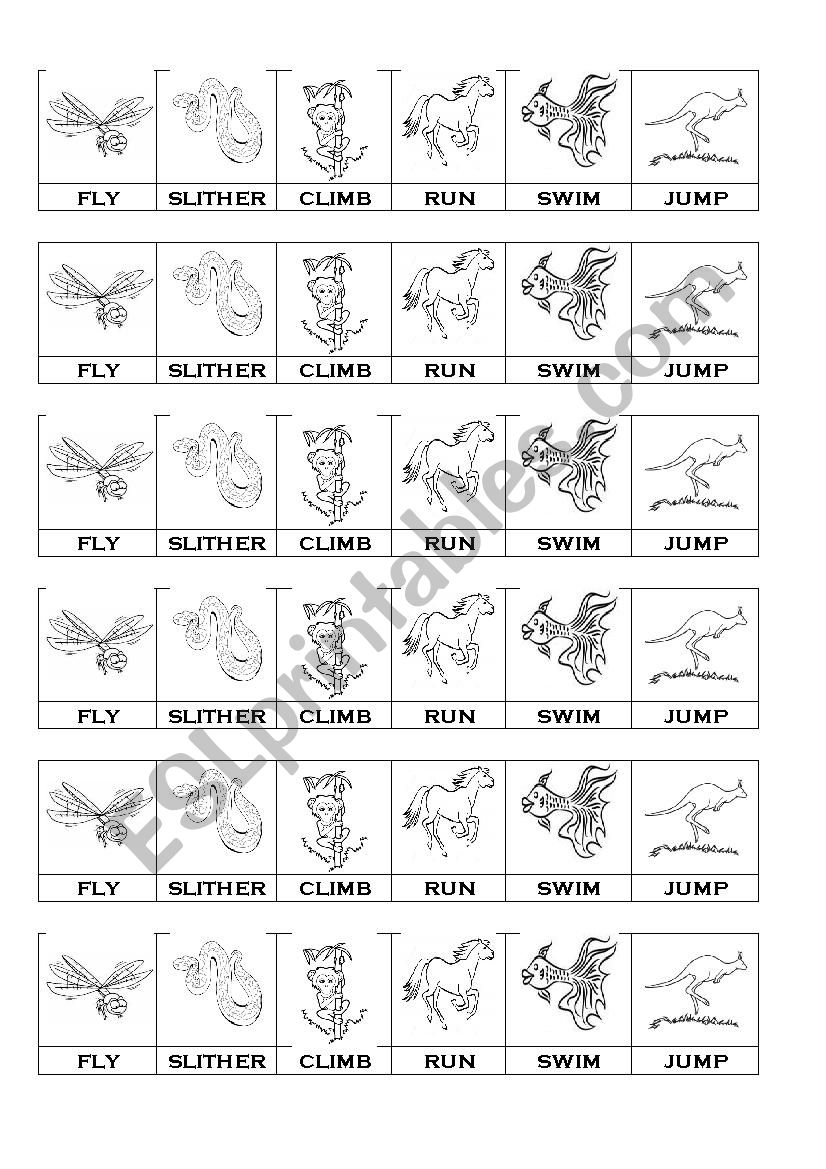 CAN and CANT worksheet