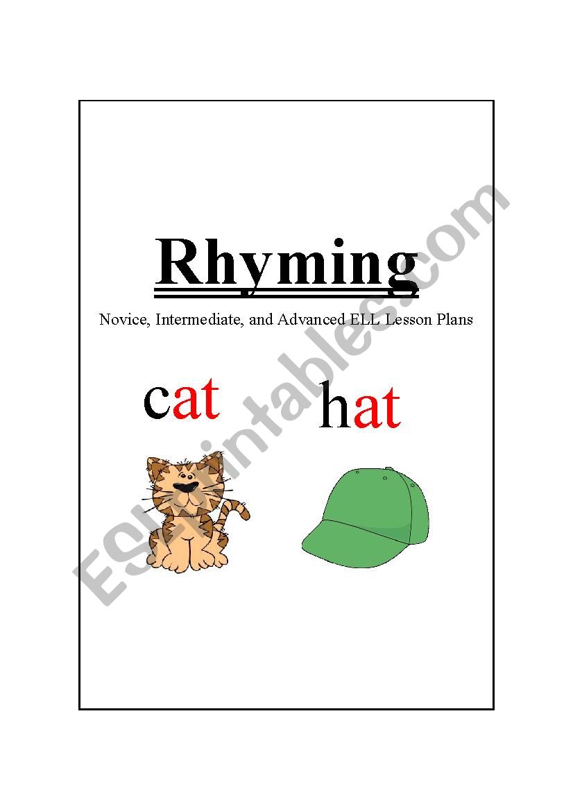 Rhyme  worksheet