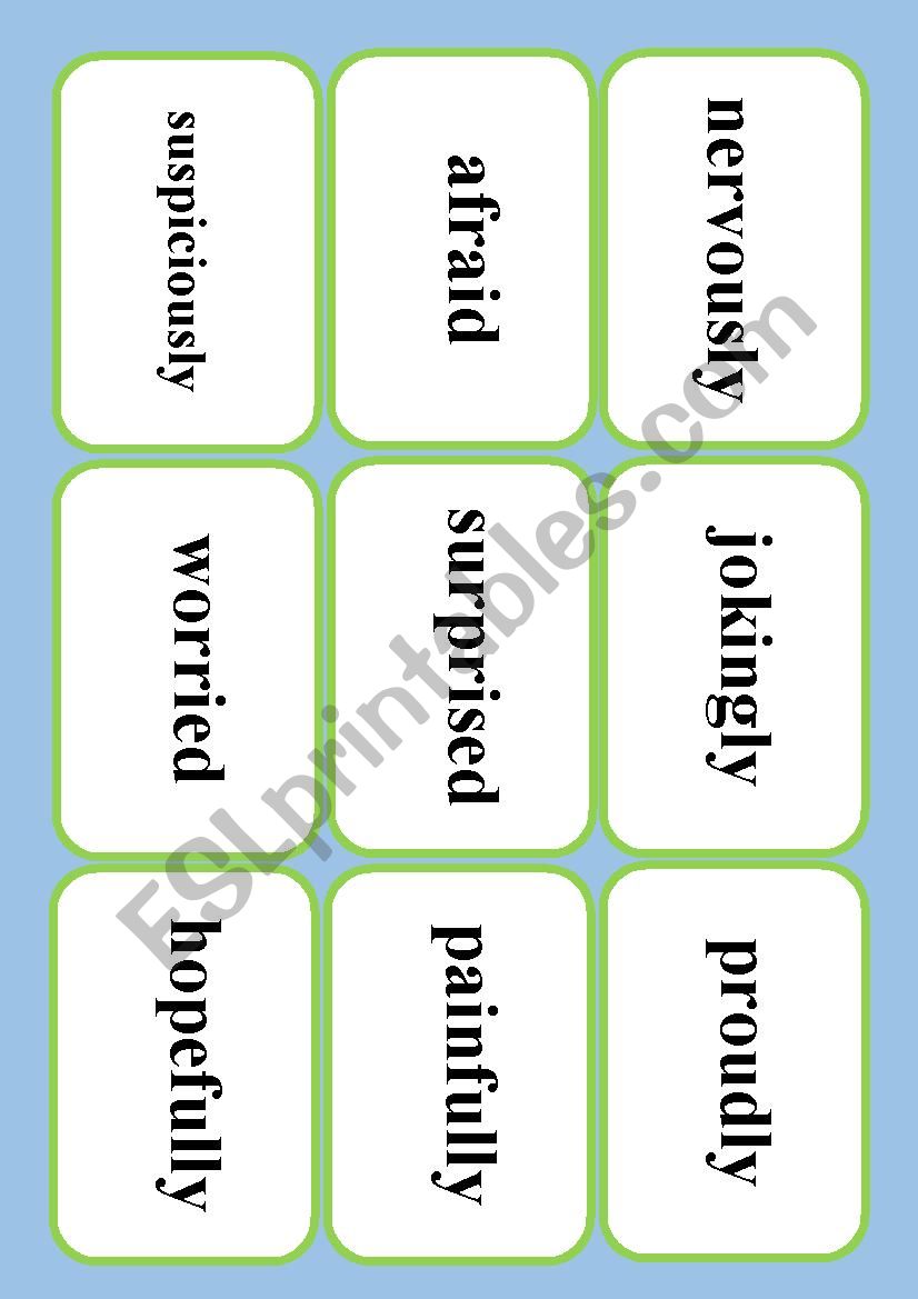 adverbially speaking worksheet