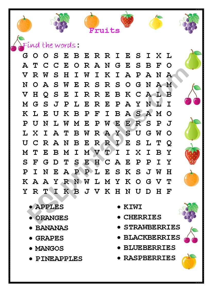 Fruit That Lives Up To Its Name Crossword