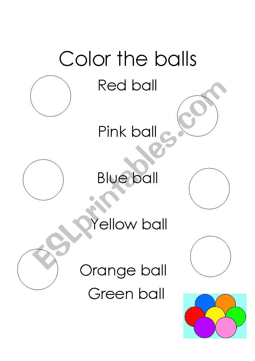 colors worksheet