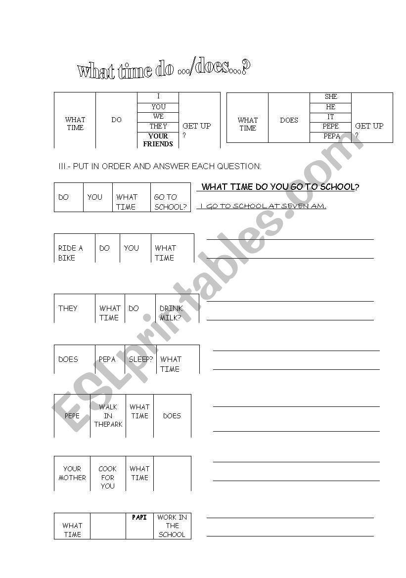 auxiliar verbs worksheet