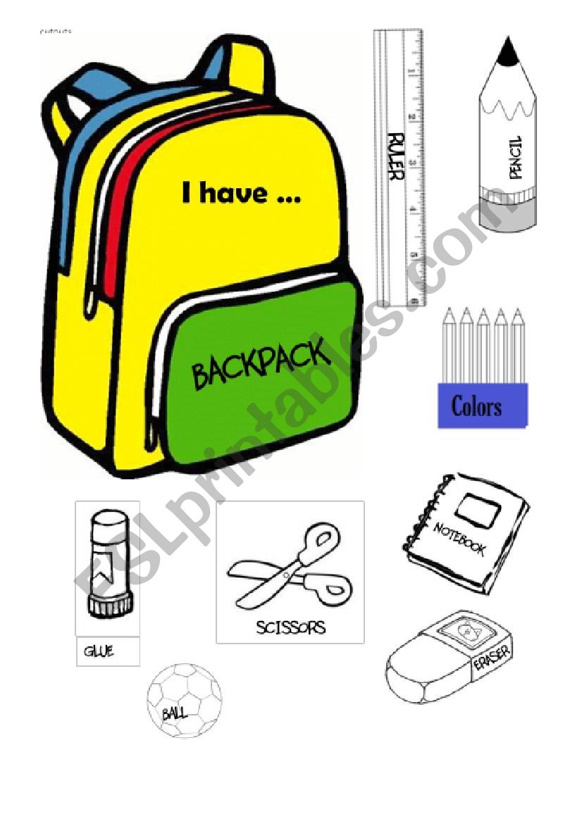 what-s-in-your-bag-esl-worksheet-by-missake2