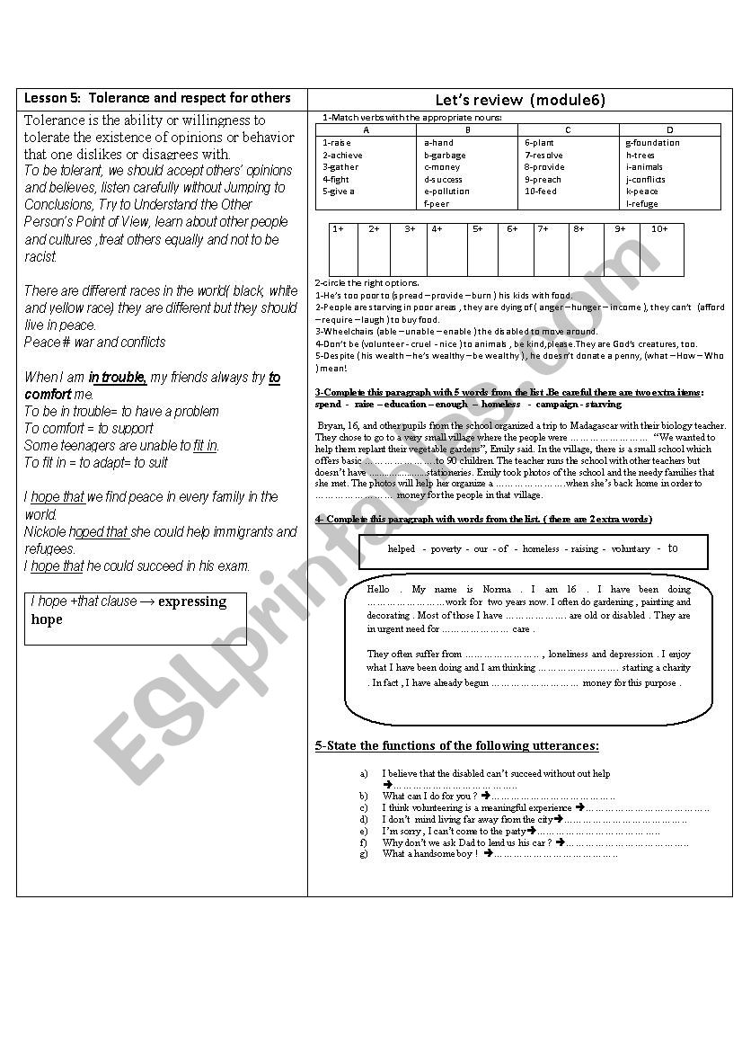 9th form module 6 summary (part3) 