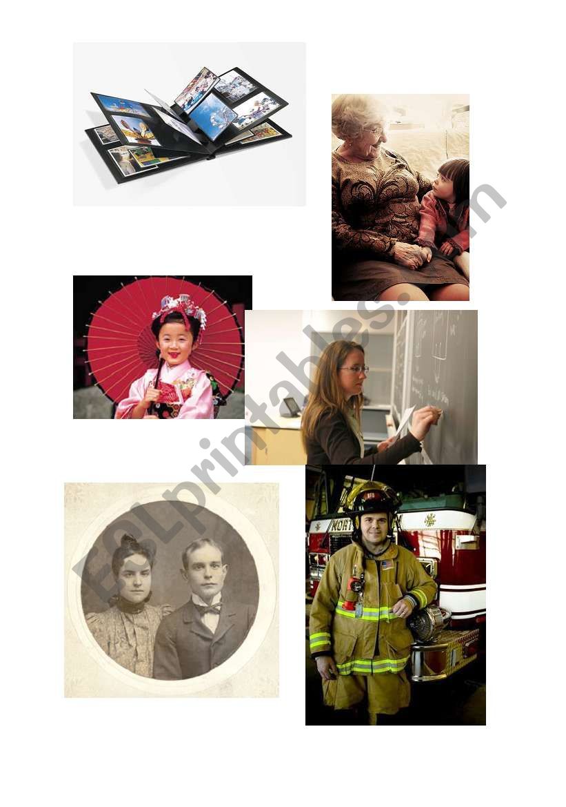 talking about your family: family album