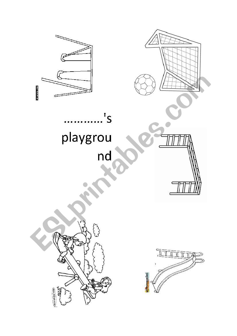 my playground - ESL worksheet by salmahatab0