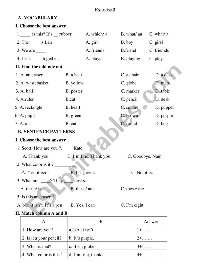 Let´s go 1 - ESL worksheet by Chinh_Pham