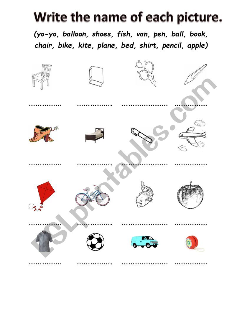 BASIC WORDS worksheet