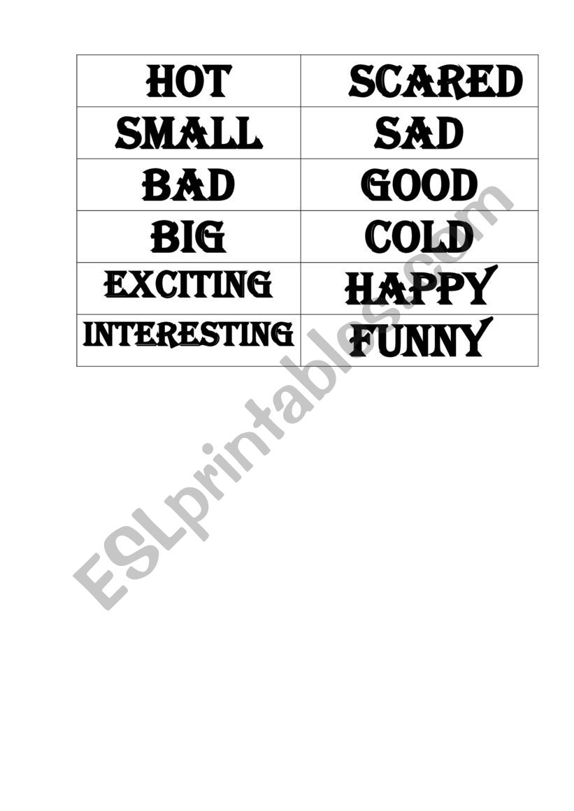 Gradable And Extreme Adjectives ESL Worksheet By Hitede