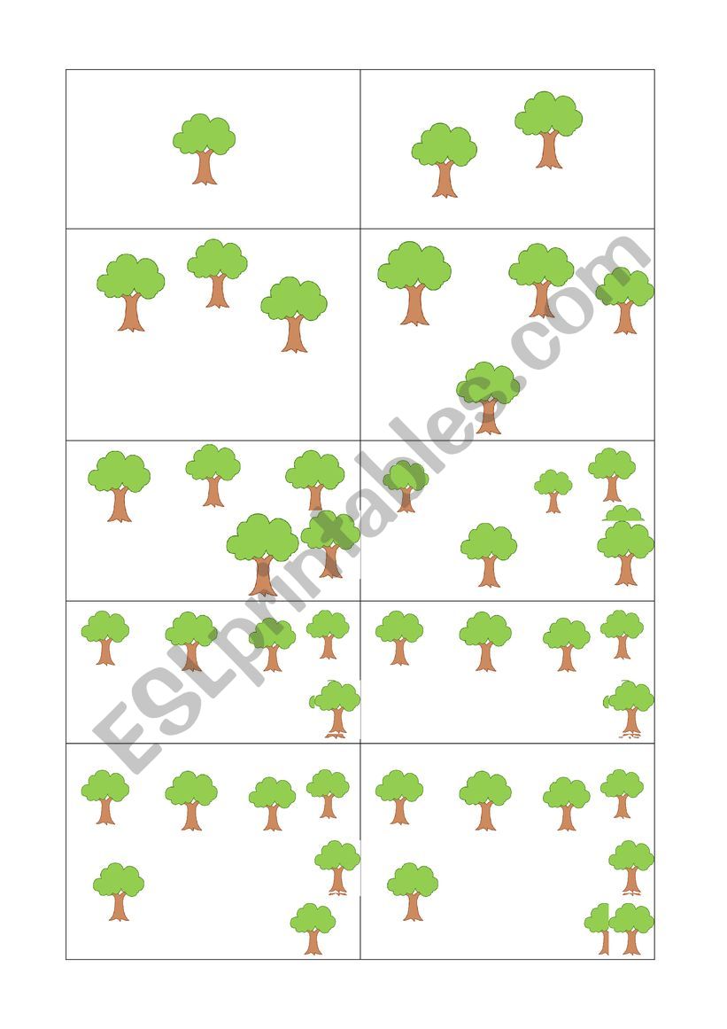 How many trees, speaking activity