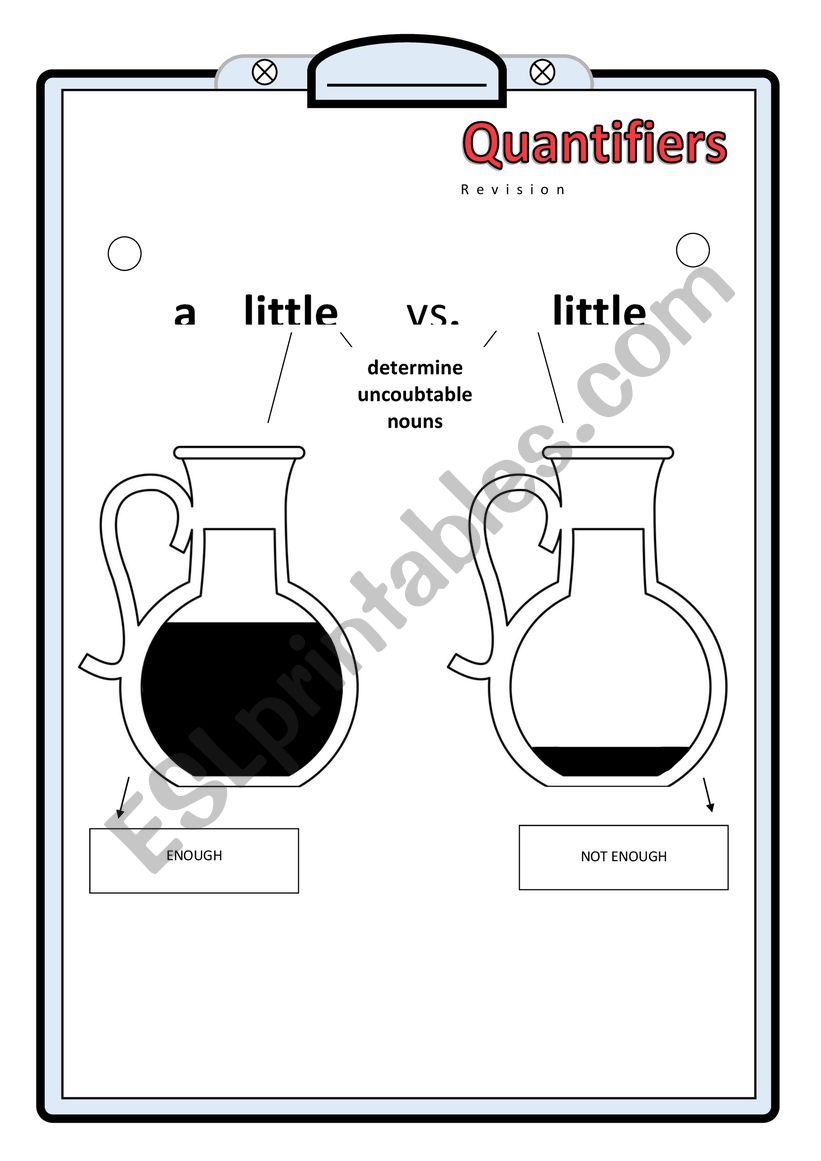 a little vs. littel worksheet