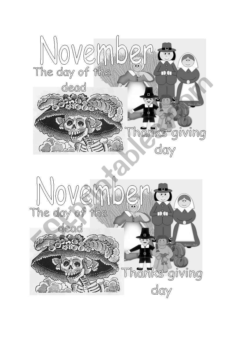 novembers cover worksheet