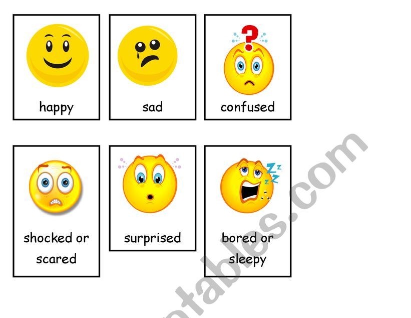 emotions esl worksheet by mariamusumeci