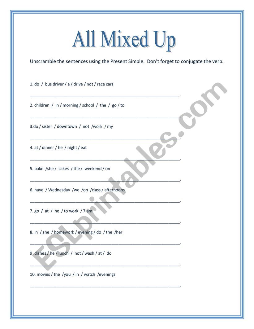 Grammar - ESL worksheet by manoulaaaa