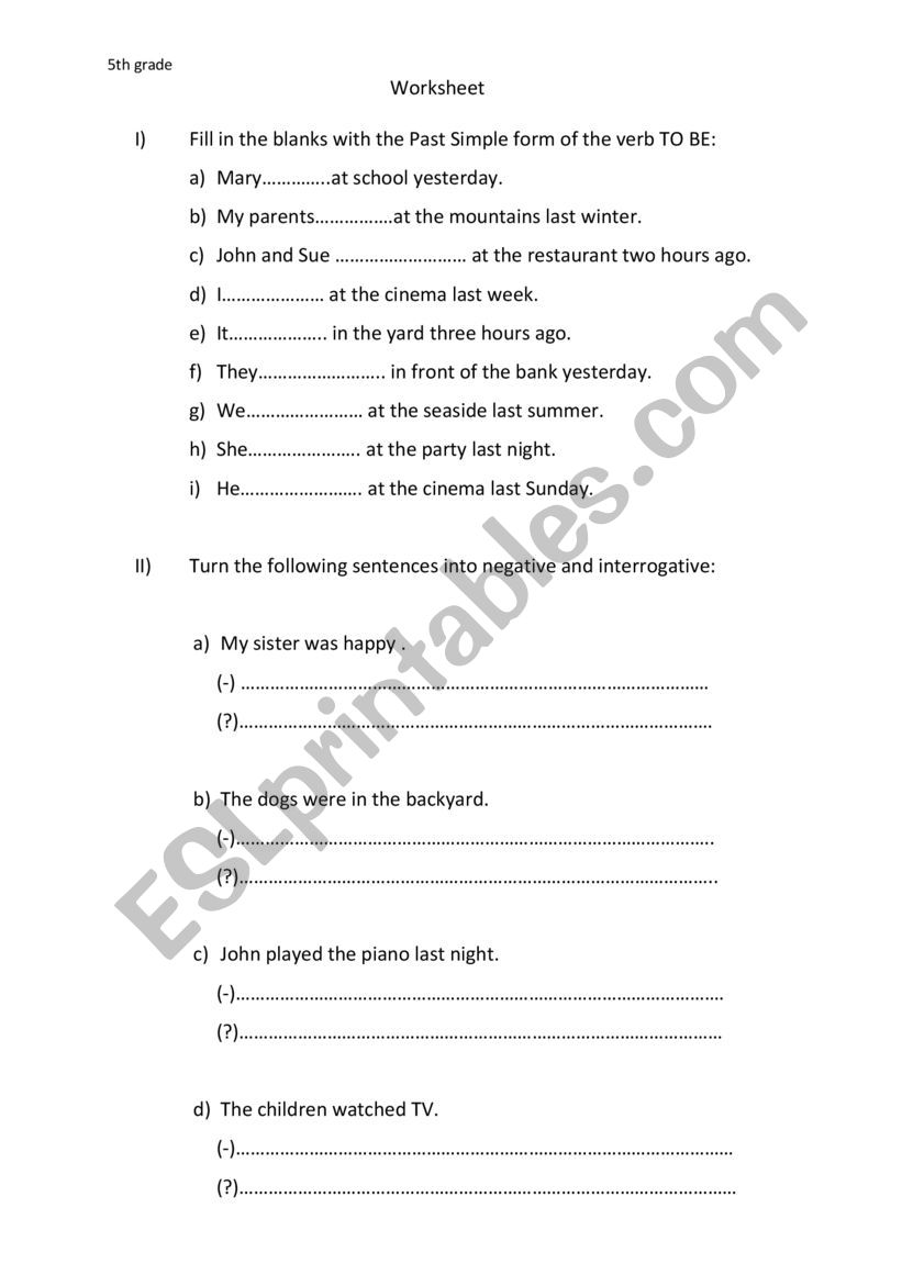 worksheet  worksheet