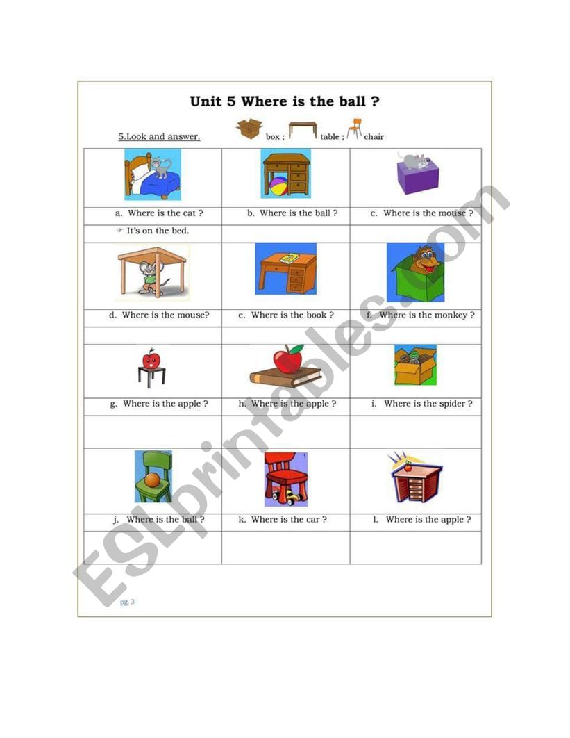 family and friends 3 worksheet