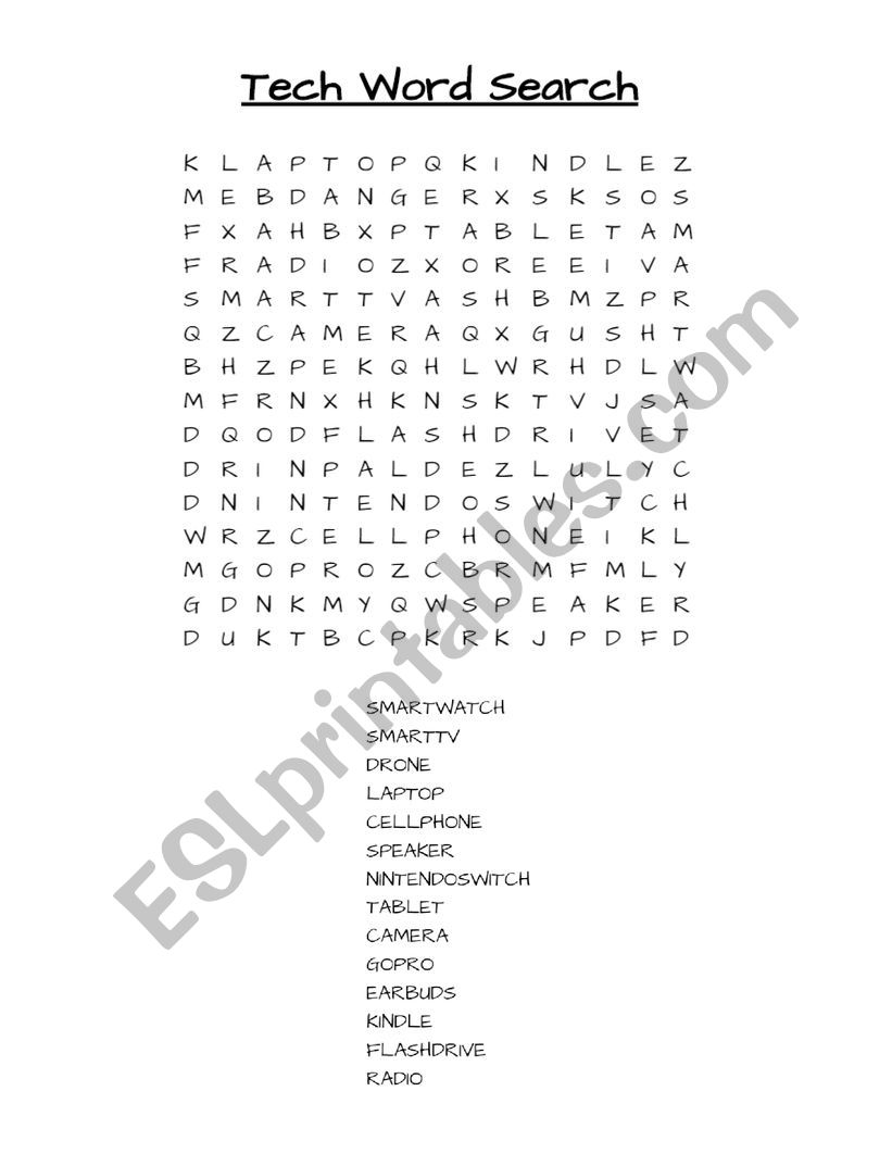 tech-wordsearch-esl-worksheet-by-catalina-ruiz