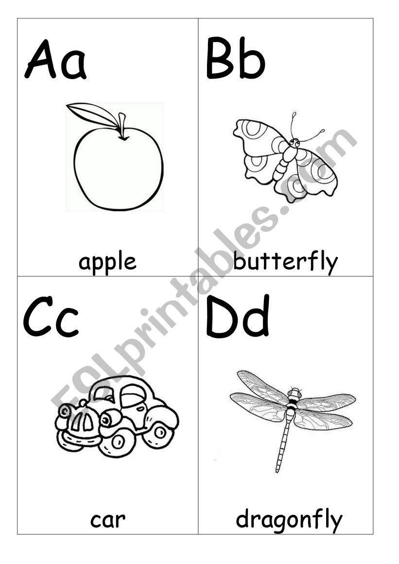 Alphabet worksheet