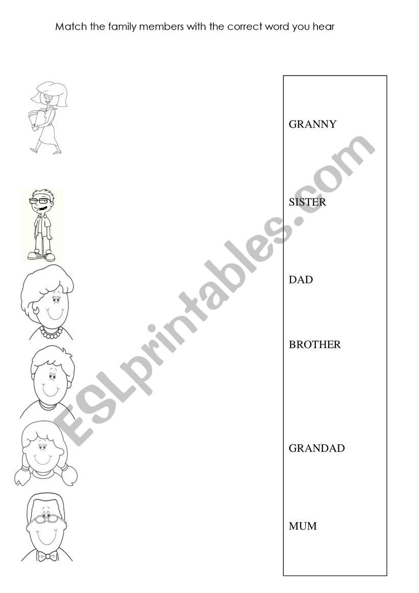 family-members-matching-esl-worksheet-by-cecilore