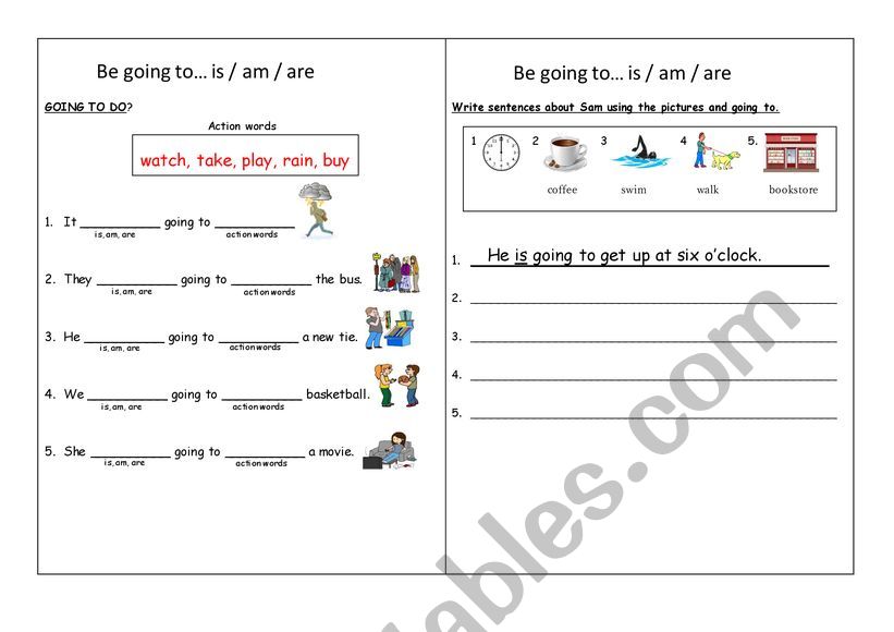 Be ing race challenge worksheet