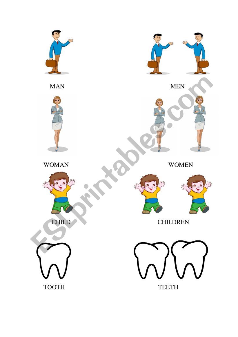 plurals worksheet