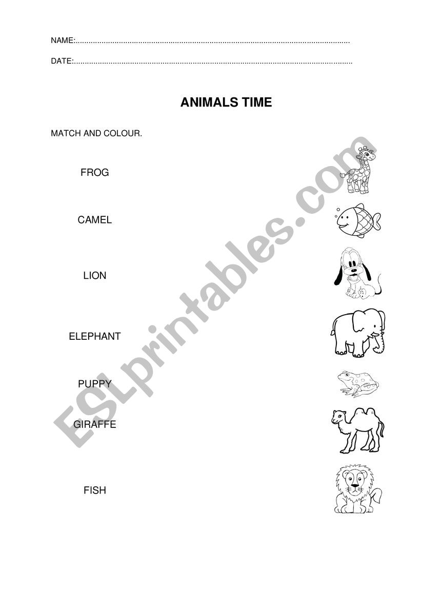 ANIMALS TRAITS AND ADJECTIVES