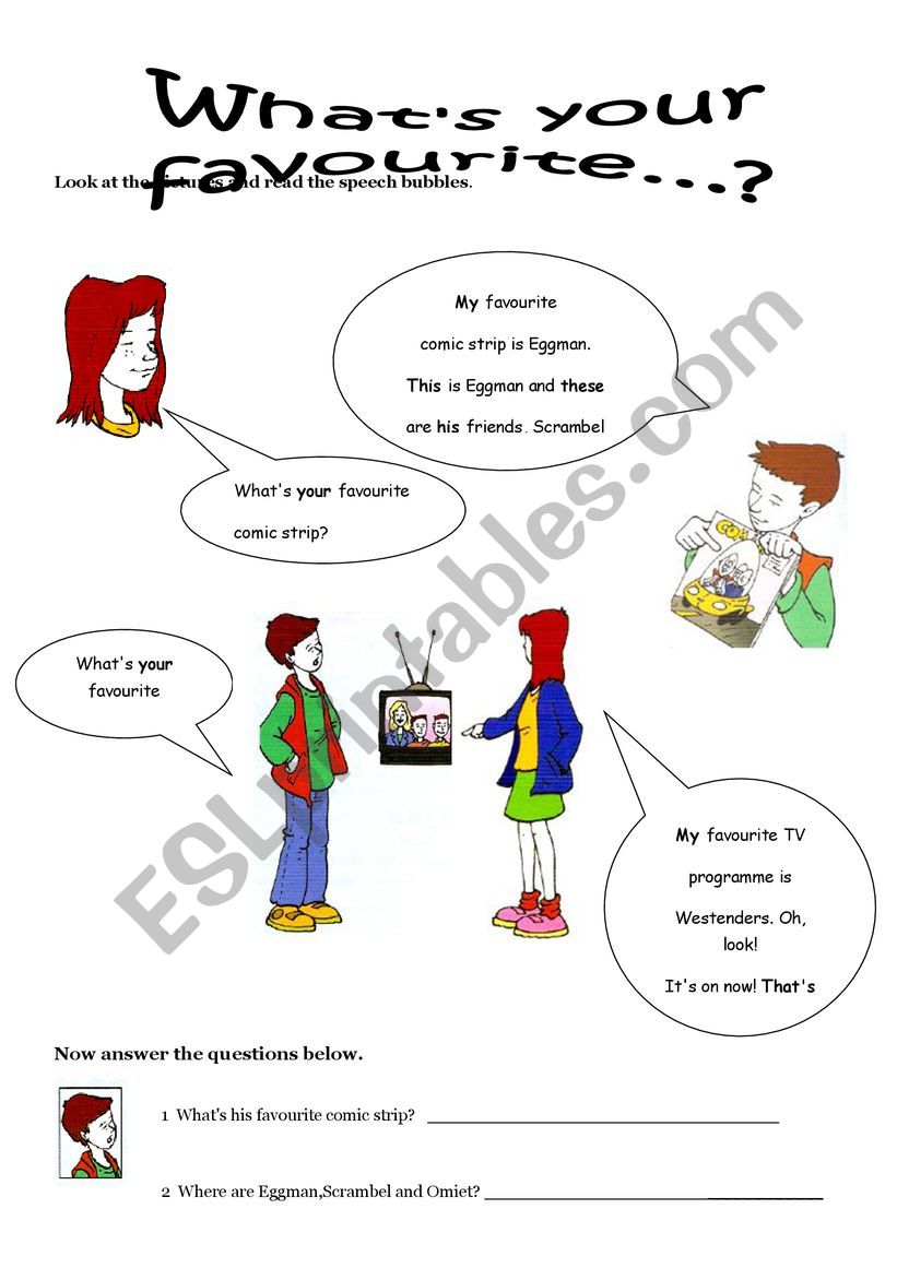 GRAMMAR_TO BE & POSSESSIVES worksheet