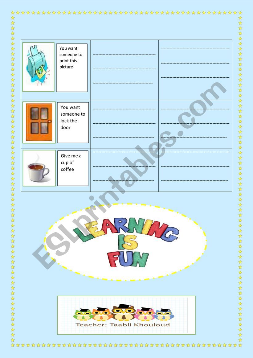 Intonation In Requests Part Two ESL Worksheet By Taabli