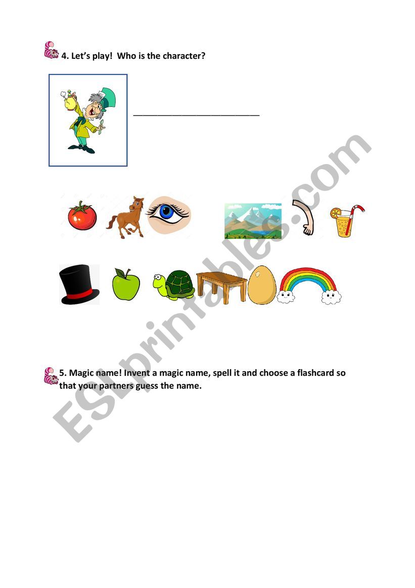 GUESS WHO! worksheet