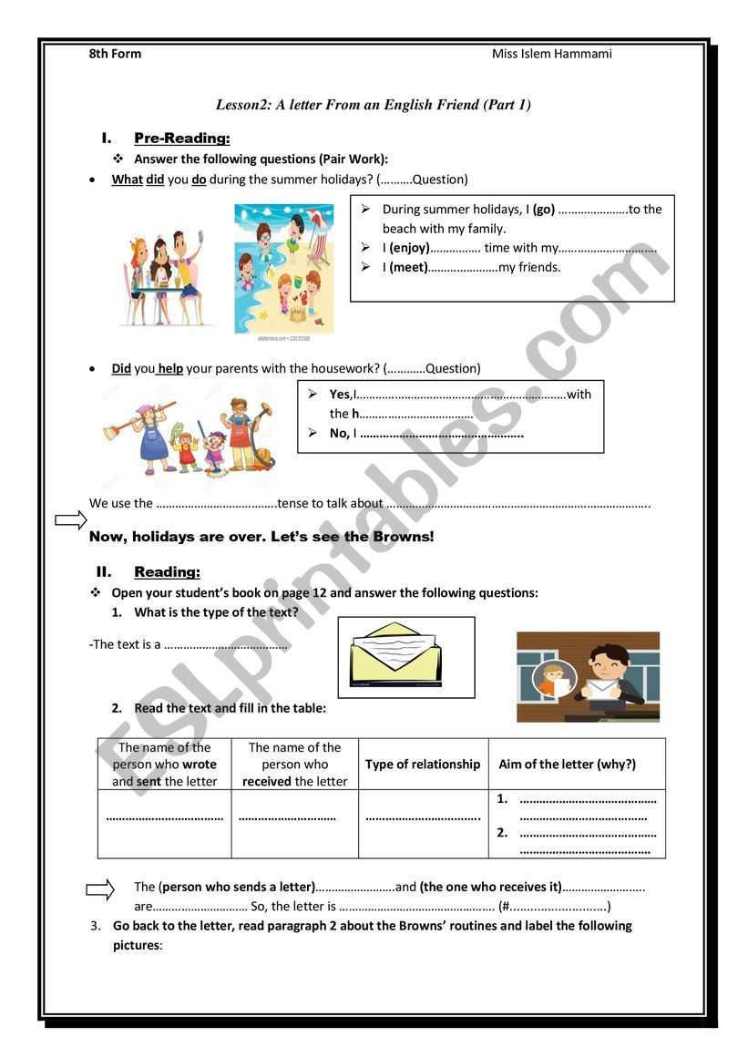 a-letter-from-an-english-friend-esl-worksheet-by-misss89