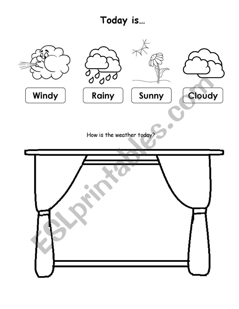 The Weather worksheet