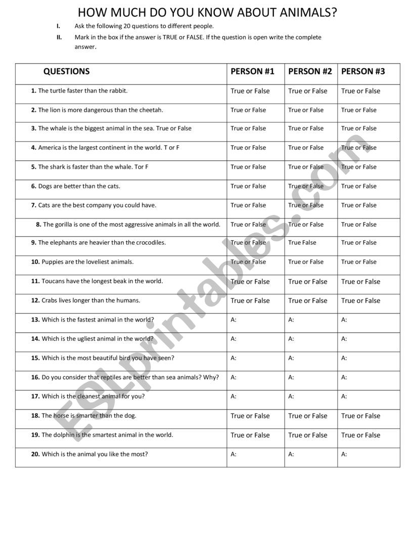 Comparatives and Superlatives worksheet