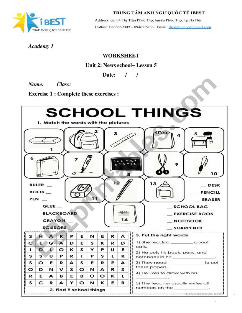 abc worksheet