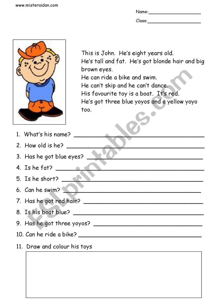 practice test worksheet