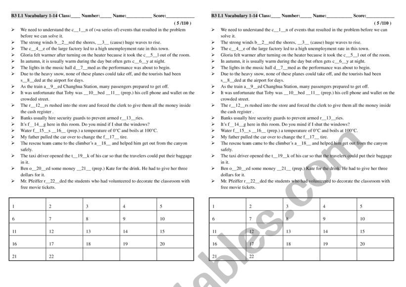 301-1 worksheet