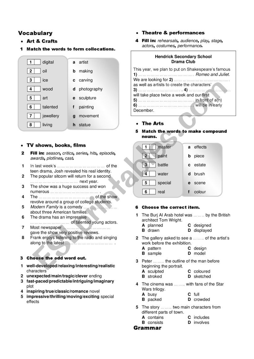 OnScreen Module 4 - ESL worksheet by TeacherAndrijana91