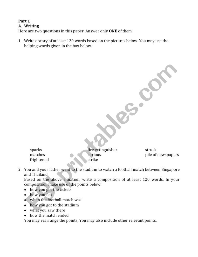 AEIS Test Grade 4 worksheet