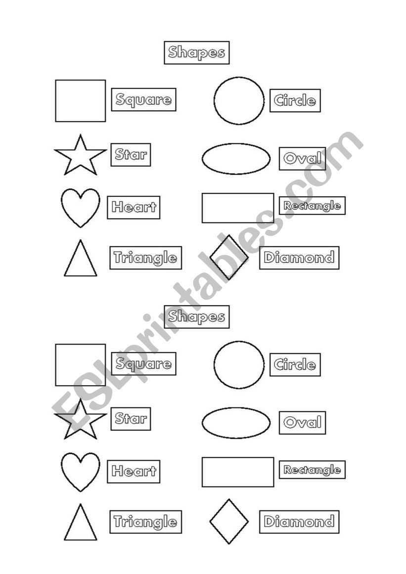 Shapes vocab worksheet