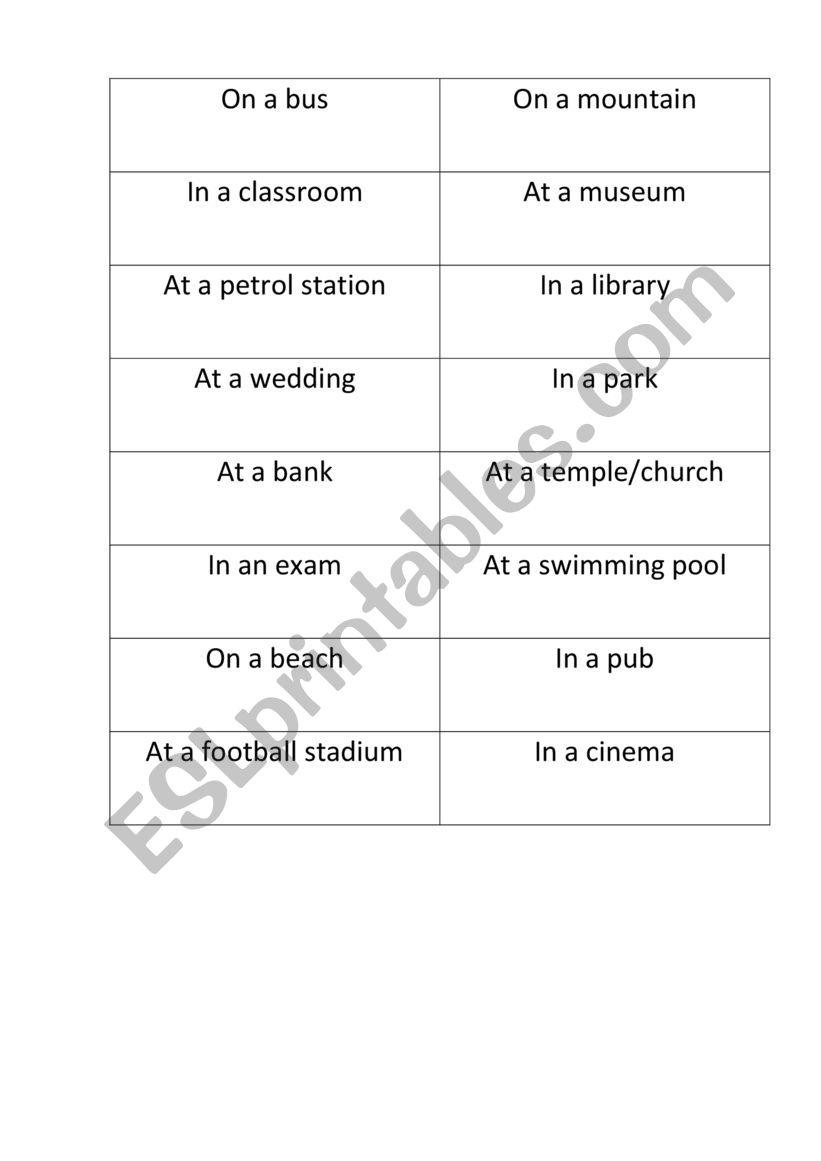 Modals rules worksheet