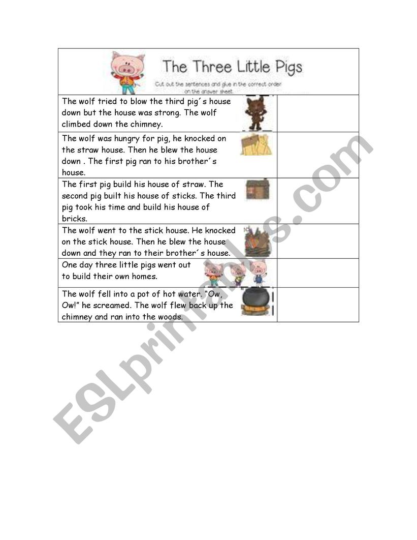 Fairy Tale Worksheet worksheet